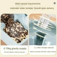 thumbnail image 5 of Automatic Cat Feeder Water Dispenser Set, 2 In 1 Tilted Automatic Pet Food And Water Feeder Gravity Food Feeder and Waterer, 5 of 10