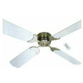 thumbnail image 1 of LaSalle Bristol Ceiling Fan 410TSDC36BNOKCY 5-1/8 Inch Drop Down Fan; 36 Inch Diameter; 12 Volt; Oak/Cherry; Brushed Nickel; With Reversible Motor/Variable Speed Wall Switch, 1 of 5