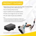 thumbnail image 4 of CRUX SOOCR-26 Radio Replacement Interface for Select Chrysler/Dodge/Jeep Vehicles , Black, 4 of 5
