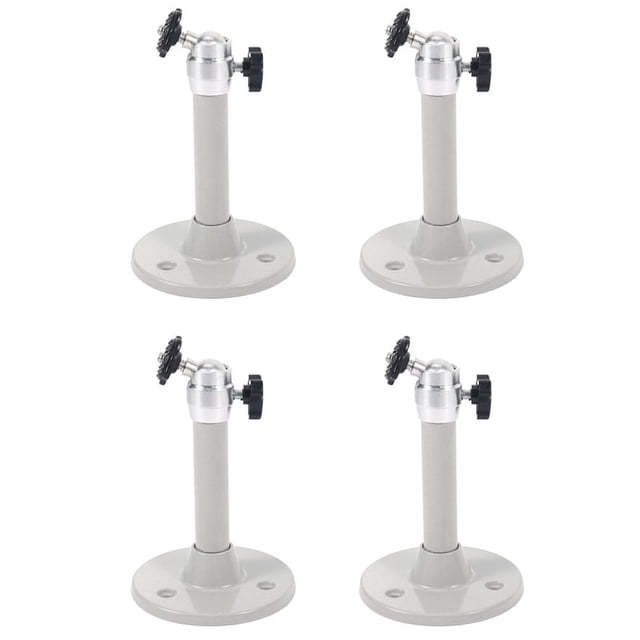 4piezas 13.5 Cm Soporte De Proyector De Aluminio Universal Para Proyector Para Techo O Pared Capacidad De 5 Kg Para CáMara O Mini Proyector