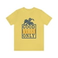 thumbnail image 2 of Good Vibes Only Positive Unisex Jersey Short Sleeve Tee, 2 of 10