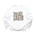 thumbnail image 7 of Bulldogs Camo Coquette Bow Sweatshirt for Women & Teens School Spirit Game Day Crewneck White Sweatshirt Medium, 7 of 7