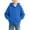 Blue, variant on Kids Zip-Up Hoodie Fleece Lined Sweatshirt with Pocket Red 15 Years