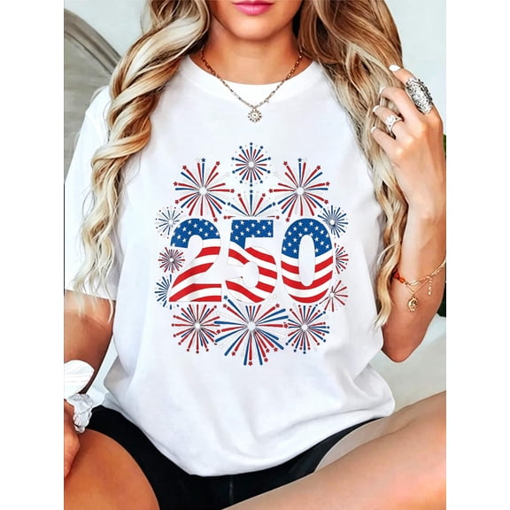 250th Anniversary USA Shirt Patriotic Freedom 4th of July T-Shirt