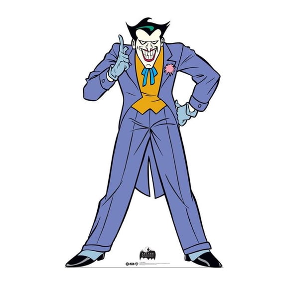 Advanced Graphics 5631 The Joker Animated Series 1992 Life-Size Cardboard Cutout