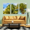 thumbnail image 3 of IDEA4WALL 3 Piece Canvas Wall Art Tropical Palm Trees Canvas Prints Framed Wall Art Decor, 3 of 4