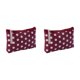 thumbnail image 1 of Minnieouse Bolsa de maquillaje, bolsa de cosméticos, monedero de almacenamiento, resistente al agua, diseño elegante a la moda, contenedor de Vino rojo 2piezas, 1 of 6