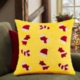 thumbnail image 6 of PEONAVET Christmas Pillow Christmas Throw Pillows Peppermint Pillows Red and White Christmas Decorations Cute Plush Pillow Christmas Decorative Cushion Cover, 6 of 7