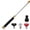 Black, variant on Pocket Hose Arrow Pressure Washer, High Pressure Hose Nozzle with 3 Spray Nozzles, Adjustable Garden Hose Sprayer for Car Washing, Patio Cleaning, Garden Watering (Black)