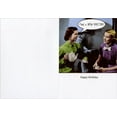 thumbnail image 2 of Recycled Paper Greetings Eat Better and Drink Less New Doctor Funny / Humorous Feminine Birthday Card for Her / Woman, 2 of 2