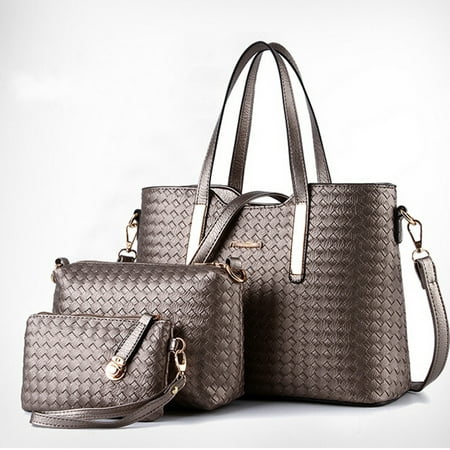 3PCs/Set Fashion Purses Handbags For Women Vintage Shoulder Bag Tote Satchel Bag | Walmart Canada