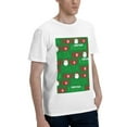 thumbnail image 2 of Bingfone Cute Santa Men'S Loose Fit Short-Sleeve Pocket T-Shirt, 2 of 7