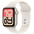 thumbnail image 1 of Pre-Owned Apple Watch SE 3 [GPS 40mm] Smartwatch with Starlight Aluminum Case with Starlight Sport Band - S/M, 1 of 2
