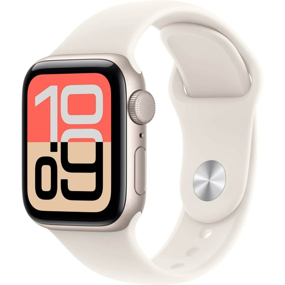 Refurbished Apple Watch SE 3 40mm Starlight Aluminum - Starlight Sport Band MEH34AM/A