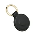 thumbnail image 2 of Round Magnetic Hat Clip Free Your Hands PU Leather Hat Clip for Travel On Bag Handbag Luggage Tote Backpack Black, 2 of 5