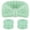 Green, variant on 3 Pcs Face Wash Headband Wristband Set for Women Spa Bow Skincare Headband Soft Makeup Wrist Towel for Washing Face Hair Supplies