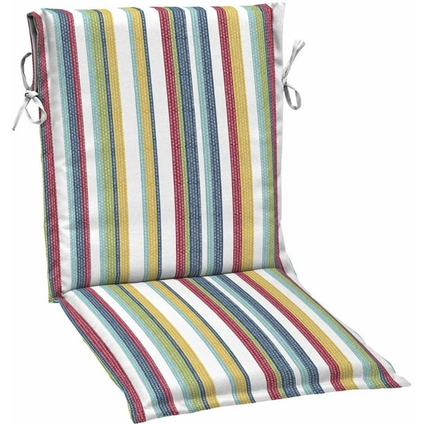 Mainstays Multi Dot Stripe 37"L x 17.5"W Outdoor Patio Sling Chair