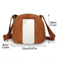thumbnail image 3 of JVBTVB Womens Corduroy Crossbody Bag Large Capacity Shoulder Purse Casual Vintage Travel Handbag, 3 of 7