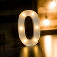 thumbnail image 3 of Homeer Decorative Light Decorative Lamp Digital Number Light Decorative Light - Glowing Plastic LED Marquee Light Up Letter GRAD 2023 Graduation Party Decor, 3 of 7
