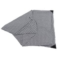thumbnail image 4 of Bolsa de frijol para almacenamiento de animales, funda de lona triangular, bolsa de frijol rellena, silla sin relleno para el hogar, trigo gris, 4 of 5