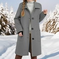 thumbnail image 2 of Timeless Classic Trench Coat For Girls Elegant Lapel Collar Long Outerwear For School And Casual Wear, 2 of 6