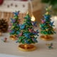thumbnail image 1 of Adorno navideño de colibrí para árbol de Navidad, colorido adorno festivo para mesa, apilable, para el hogar, estantería, regalos, 1 of 2