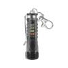 cámping Llavero XPG2 LED Mini linterna UV 395nm 400lm Luz de bolsillo (Transparente) Negro JShteea El nuevo