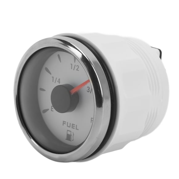 52MM Fuel Level Gauge High Accuracy 0-190 Ohm Fuel Tank Meter 7 Color Backlight Car Boat RV Yacht