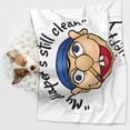 thumbnail image 5 of Lsque Sml Jeffy Pattern Waterproof Throw Blanket Pet Blanket for Dogs & Indoor Cats, Washable - Shaggy Plush Calming Long Faux Fur & Velvet Dog Blanket -, 5 of 8