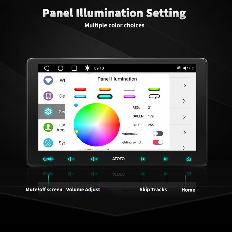 ATOTO S8 Premium 10.1 inch Touchscreen Car Stereo, Wireless ATOTO S8 Premium 10.1 inch Touchscreen Car Stereo, Wireless