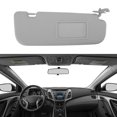 thumbnail image 3 of Sunvisor Assy, Practical Heat Resistance  Blocking 852103X000TX Perfect Fit Passenger Side Sun Visor Cosmetic Mirror  for Cars, 3 of 8
