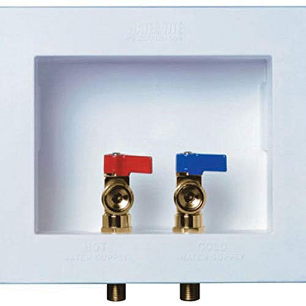 Washing Machine Box 1/4 Turn Pex Connector