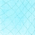 thumbnail image 1 of Ahgly Company Indoor Square Oriental Light Blue Industrial Area Rugs, 3' Square, 1 of 4