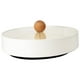 thumbnail image 2 of Bandeja para frutos secos, accesorios multiusos, bandeja de 4 rejillas, contenedor de almacenamiento Blanco (con Base), 2 of 9