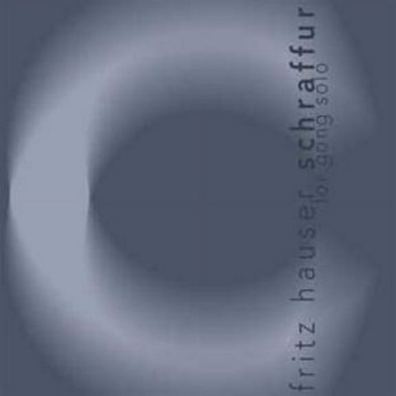 Hauser - Schraffur for Gong Solo - Music & Performance - CD