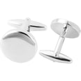 thumbnail image 4 of Cufflinks and Tie Clip Set for Men Personalized Cuff Links Business Wedding Father's Day Gift, 4 of 6