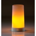 thumbnail image 3 of Melrose LED Orange Flickering Light Pillar Candle with Remote Set of 2, 3 of 3