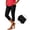 Black——Fall Savings, variant on Oiangi Capri Leggings with Pockets for Women High Waist Stretchy Yoga Capris Slim Fit Zipper Hem Workout Crop Pants Dark Gray S