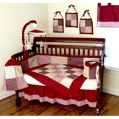 Rusty Red 10-Piece Nursery-in-a-Bag Set