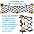 thumbnail image 3 of Barrier Stretch Cargo Net Pocket for Auto, RV, or Home Organization and Storage (8" x 84"), 3 of 5