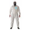 Ansell Hooded Coveralls,White,M,Elastic,PK25 WH20-B-92-111-03