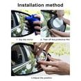 thumbnail image 6 of Walbest Stick on Round Convex Adjustable Automotive Blind Spot Mirrors 360°Rotate, 2 Piece, 6 of 7