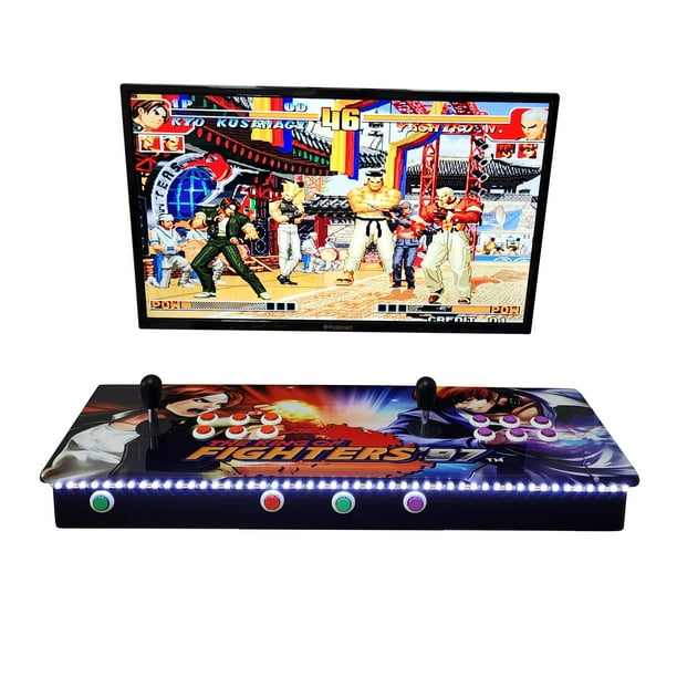 Tablero Arcade Multijuegos Gd 84 Cm Pandora 3D WIFI Con 40,000 Mil Juegos, Terminado Premium, Luces Led.