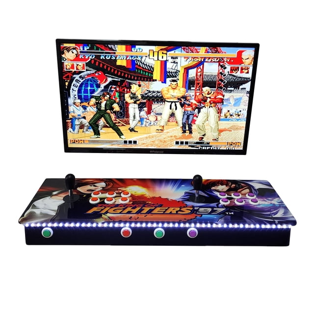 Tablero Arcade Multijuegos Gd 84 Cm Pandora 3D WIFI Con 40,000 Mil Juegos, Terminado Premium, Luces Led.