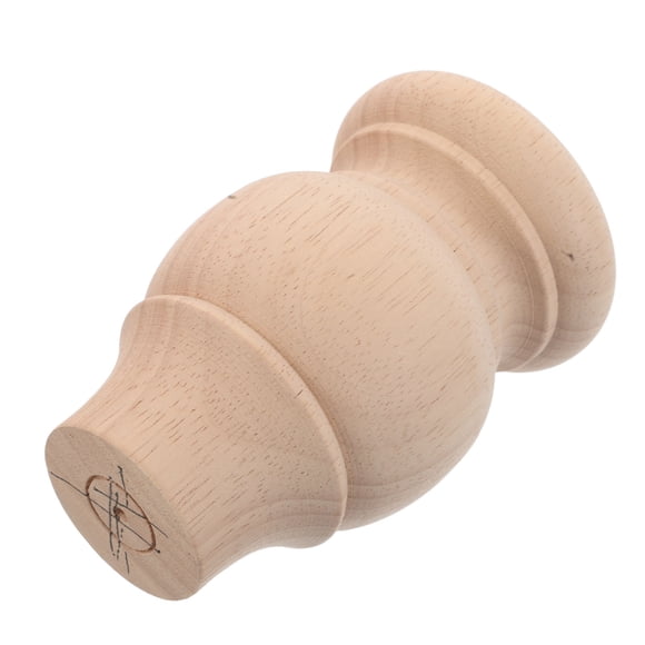 GAXIRE Wooden Legs for Furniture Rounded Cylindrical Shape Diy Table Legs 1Pcs