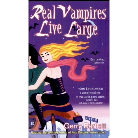Pre-Owned Real Vampires Live Large (Paperback) 9780425221228