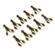 thumbnail image 1 of Cebos de Señuelos Blandos Artificiales 10 Piezas Cebos de un Anzuelo de Agua Dulce Vívidos Suaves Aparejos de Pesca para Pesca de Lubina ANGGREK  Otros, 1 of 8