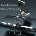 thumbnail image 2 of Dual-Ring Three-Finger Back Clip Holder with 360° Rotation, Ergonomic,Magnetic Foldable Holder and Universal Stand for All Smartphones, 2 of 8
