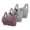 Purple, variant on Posijego 3 Pack Womens Front Closure Bra Plus Size Wireless Everyday Bra No Underwire Full Coverage Bra for Women