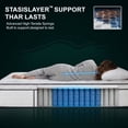 thumbnail image 5 of MANCHOT Deeprest 12 inch Queen Size Hybrid Mattress, Cooling Gel Memory Foam & 5-Zone Support, Firm Feel, Bed in a Box, 5 of 9